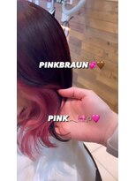 ロハスバイケンジ(LOHAS by KENJE) pinkbrown×pink