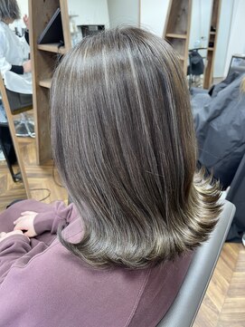 ヘアメイク アリープ(HAIR MAKE ALEAP) コントラストハイライト