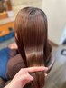 【CMオファー殺到！？】デザインカット＋髪質改善ストレート￥19800