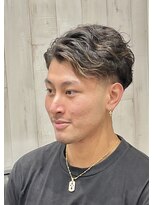 ヨシザワインク プレミアム 横浜 桜木町店(YOSHIZAWA Inc. PREMIUM)&nbsp;メンズフェード×メッシュ×リバースパーマ