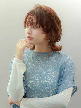 ルーチェ 溝の口(Luce) チェリーブラウン/ミニウルフ/デジタルパーマ[溝の口］