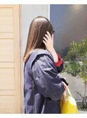 ツヤとくすみがかわいいフォギーなベージュ◯