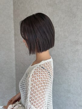 シオ ヘアー デザイン(Sio. hair design) 大人ボブ×前髪なし