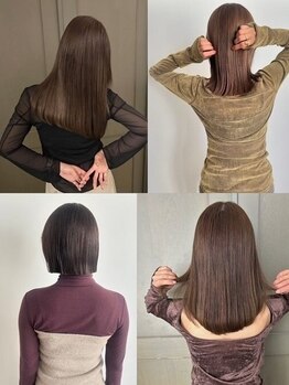 ナチュラリーエレガンス(Naturally ELEGANCE)の写真/髪のうねり・広がり・クセが気になる方にもオススメ！酸性ストレートで朝のセットも楽になる♪