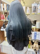 ヘアークルーズピース (hair cruise Piece)&nbsp;ダークカラー/ネイビー/ロングレイヤー