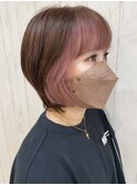 フェイスフレーミング/ピンク