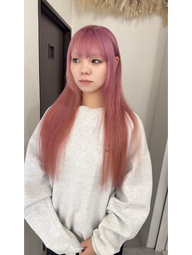 コディー(CODY) ミディアムヘア暗めカラー/デザインカラー/フェイスフレーミング