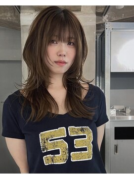 ロングウルフカット