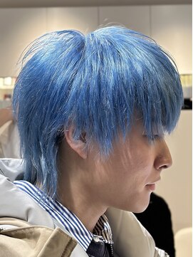 オーシャントーキョー 神戸(OCEAN TOKYO KOBE) ペールブルー水色ナチュラルマッシュウルフ