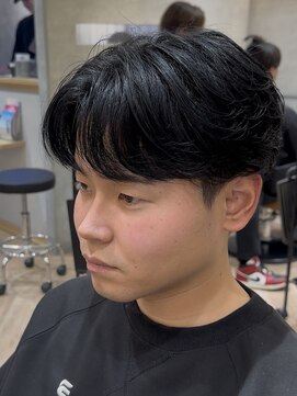 レイズ 名古屋(RAYS) 毛流れセンターパートニュアンスフェザーパーマ毛流れパーマ h