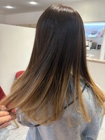 アズールサン 草加西口店(azule-sun) グラデーションカラー,ベージュ,透明感ベージュ【草加】