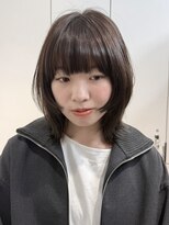 ロンドアンメゾン 原宿(Lond un Maison.)&nbsp;グレーブラウン似合わせカット/ミニボブレイヤー/アッシュ0202