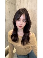 ロンドルピナス 小倉(Lond Lupinus) ミディアムレイヤーカット/似合わせカット/大人ガーリー/20代