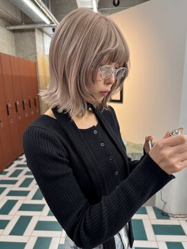 ノエ(noe) ブリーチ/ボブ/レイヤーカット/ダブルカラー/ブリーチ/栄k131