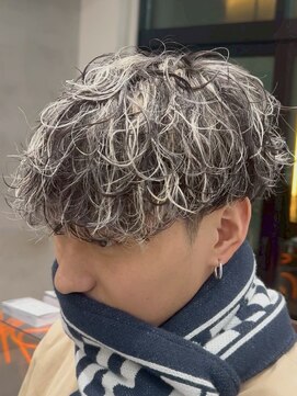 フィフス 渋谷(fifth) 渋谷波巻きツイストスパイラルシャドウルーズパーマハイライト