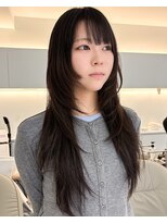 ノラ ウメダ(NORA UMEDA)&nbsp;ハッシュカットシャギーレイヤーカットロングレイヤー大阪梅田