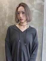 スペック(spec)&nbsp;ミルクティーホワイト×ラフボブ