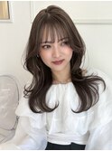 岡山/岡山レイヤーカット/韓国ヘア/ダブルカラー/ブリーチカラー