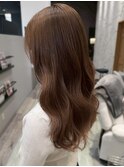 透明感カラー*ベージュカラー*髪質改善*ロングヘア*レイヤー