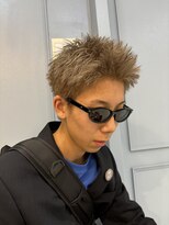 リッチ バイ ラピス(RICH by Lapis) スパイキーショート/グレージュカラー