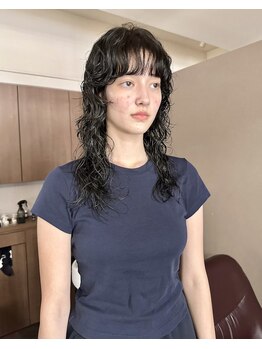 ヌー ノエラ(nu Noella)の写真/ダメージレスでこなれ感のあるお洒落パーマ。柔らかい質感パーマからスパイラルパーマまで対応。【南草津】