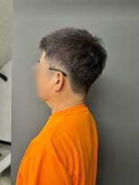 ウヌ ヘアルーム(uNu Hair Room)&nbsp;ソフトモヒカン、グレーカラー
