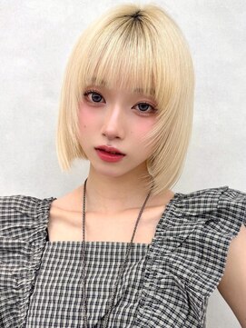 アッシュ 笹塚店(Ash) 韓国風レイヤーボブ