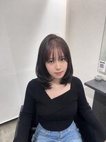 ヘアースタジオゼン アドバンス(hair studio Zen advance)&nbsp;ボルドーカラー/韓国風レイヤー