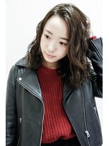 ヘアメイク マルナ 大通店(HAIR MAKE MALUNA) 【 MALUNA 神 】 やわらかアッシュ×ゆるめウェットウェーブ