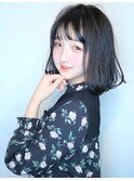 【morio池袋】2018年春夏流行る髪型透けバング小顔ボブ
