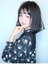ラウンジ モリオ イケブクロ(Lounge MORIO Ikebukuro) 【morio池袋】2018年春夏流行る髪型透けバング小顔ボブ