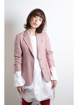 マウロア(MAULOA) 【Mauloa】無造作カール ヘルシーレイヤー ウルフ 30代40代