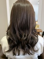 ヘアーショップ ツインクル(hair Shop twinkle) くすませカーキアッシュブラウン