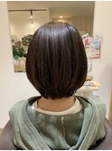 *ふわっと丸みボブ*