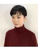 ナチュラルショートパーマ