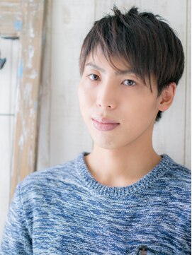 トニーアンドガイ メン 与野駅前店(TONI&GUY MEN) 爽やかナチュラル束感ショートレイヤーb