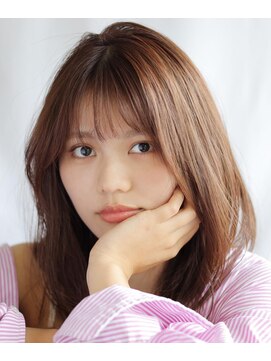 シャンプー(Shampoo) プリカール/ベージュ/バング/レイヤー/ナチュラル