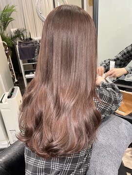 ラブクロムトーキョー オモテサンドウ(LOVECHROME OMOTESANDO) ココアベージュペールベージュ大人かわいい美髪髪質改善縮毛矯正