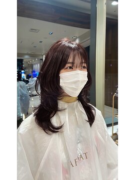 アフロート ギンザ(AFLOAT GINZA) 【MAINE STYLE】大人女性韓国風レイヤーカット20代30代40代