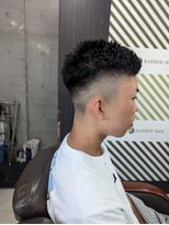 バーバーバー 八広(BARBER-BAR) フェードカット　＃メンズカット