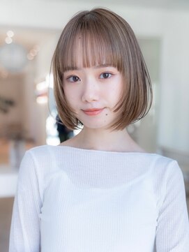 ハバナ 渋谷(HAVANA) 20代30代大人かわいい/グレージュカラー/ショートボブ/小顔/前髪