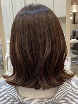 アルターリール(aL ter Rire)&nbsp;切りっぱなしボブ/エアリーロング/美髪/ピンクブラウン/鎌取