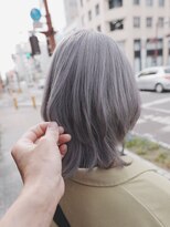 ボアップ(boappu)&nbsp;#シルバーカラー#ホワイトシルバー#ホワイトグレージュ