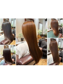 クセ毛でお悩みの方必見！大人気の髪質改善トリートメント×縮毛矯正で、憧れのサラ艶美髪へと導きます＊