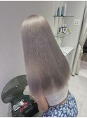 グレージュカラーシアーグレージュダブルカラーハイトーン成増
