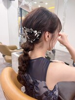ジラ ヘアアンドメイク(girra HAIR&MAKE) 編みおろし