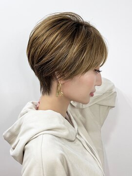 ピープスアンドスー 表参道 渋谷(Peeps&Suu.) ショートボブ小顔丸み