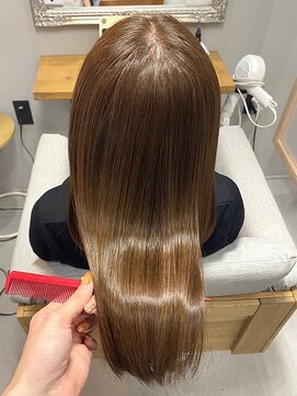 サロン LH(salon LH) 髪質改善ストレートライトブラウン