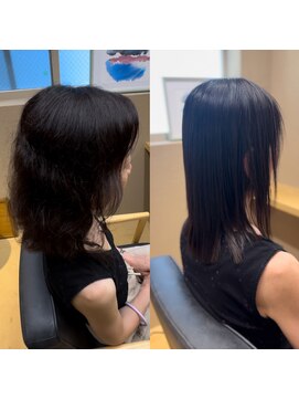 エダ 鎌倉(edA.) 髪質改善ストレート/縮毛矯正/小顔/ワンレン/40代/50代