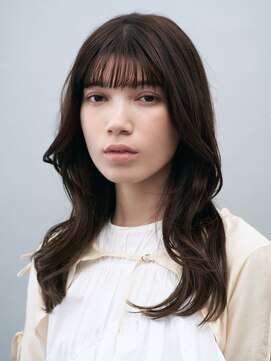 ヘアサロンガリカアオヤマ(hair salon Gallica aoyama) レイヤーカットで叶う大人可愛いくびれミディアム